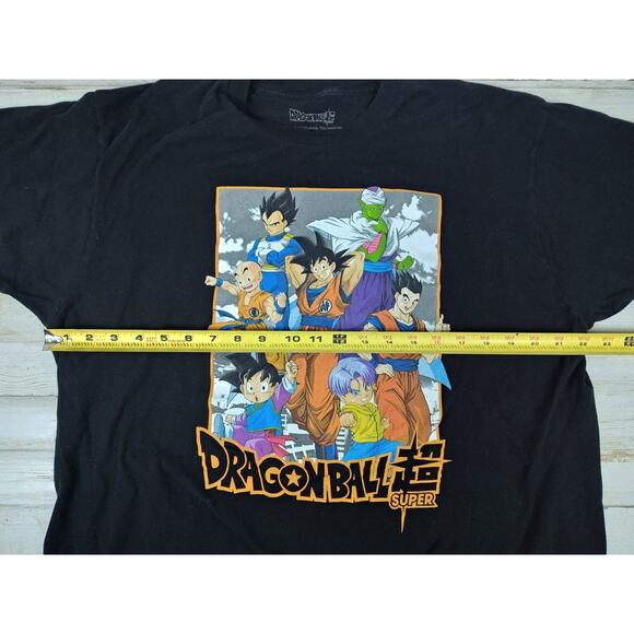 Dragon Ball Super T-Shirt Black Size XL, Goku, Gohan, Piccolo, Vegeta, Toei - Picture 11 of 11